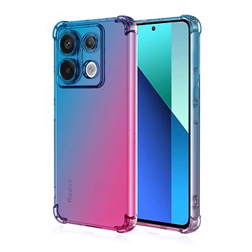 

TopQ Kryt Xiaomi Redmi Note 13 Shock duhový modro-růžový 120961