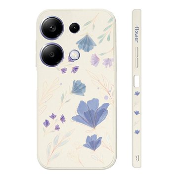 

TopQ Kryt Design Xiaomi Redmi Note 13 Pro Modré kvítky 123307