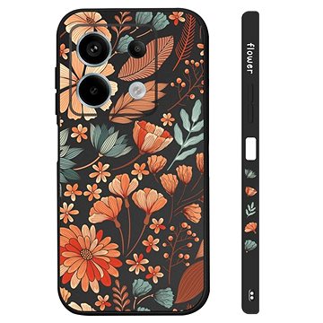 

TopQ Kryt Design Xiaomi Redmi Note 13 Pro 5G Luční kvítí černý 123315