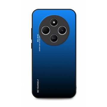 

TopQ Kryt LUXURY Xiaomi Redmi 14C pevný duhový modrý 131174