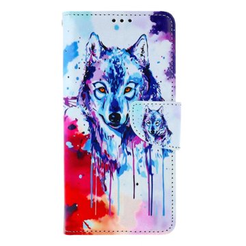 

TopQ Pouzdro Xiaomi Redmi Note 13 Pro knížkové Kresba vlka 130187
