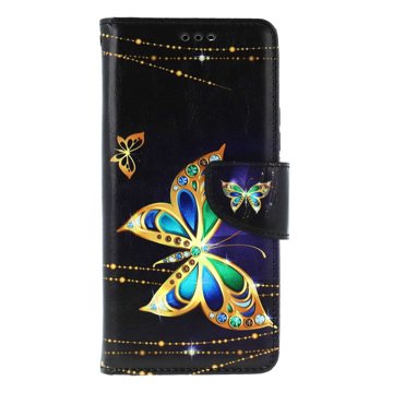 

TopQ Pouzdro Xiaomi Redmi Note 13 knížkové Zlatý motýl 130010