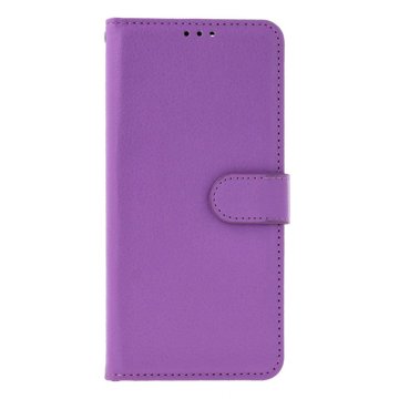 

TopQ Pouzdro Xiaomi Redmi 13C knížkové fialové s přezkou 130621