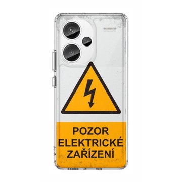 

TopQ Kryt Image Xiaomi Redmi Note 13 Pro+ 5G pevný Pozor elektrické zařízení 132076