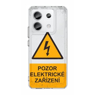 

TopQ Kryt Image Xiaomi Redmi Note 13 Pro 5G pevný Pozor elektrické zařízení 132156