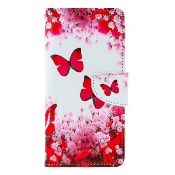 

TopQ Pouzdro Xiaomi Redmi Note 13 Pro 5G knížkové Růžoví motýlci 130247