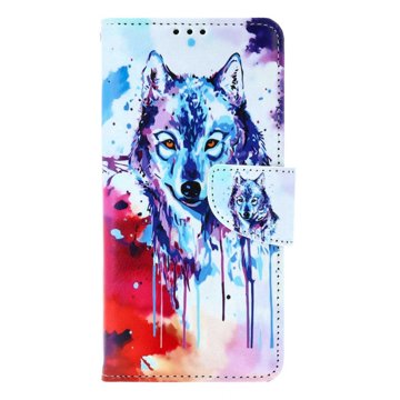 

TopQ Pouzdro Xiaomi Redmi Note 13 Pro 5G knížkové Kresba vlka 130244