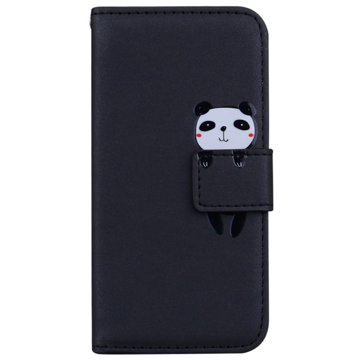 

TopQ Pouzdro Xiaomi Redmi 14C knížkové černé s pandou 132683
