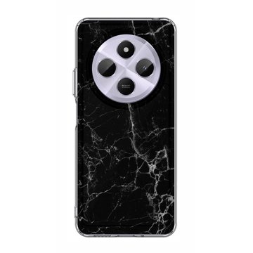 

TopQ Kryt STYLE Xiaomi Redmi 14C pevný Mramor černý 132678