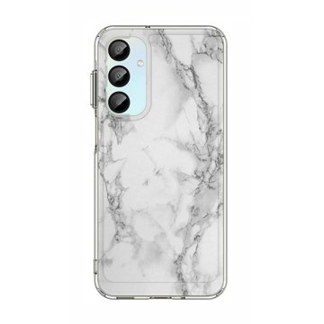 

TopQ Kryt STYLE Samsung A16 pevný Mramor bílý 132376