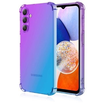 

TopQ Kryt Samsung A16 Shock duhový fialovo-modrý 132294