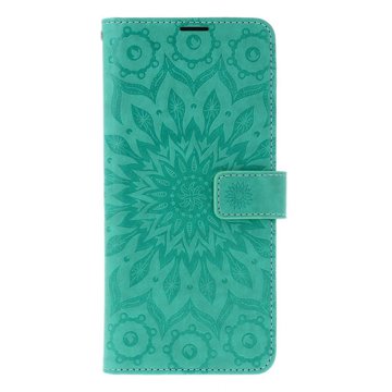 

TopQ Pouzdro Xiaomi Redmi 14C knížkové Mandala zelená 133351