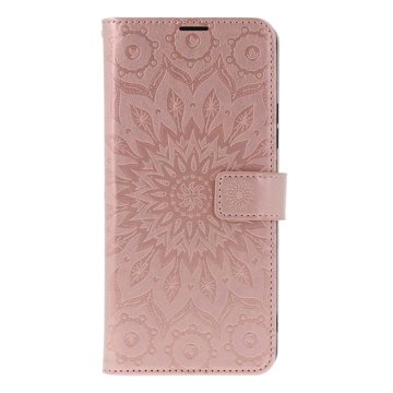 

TopQ Pouzdro Xiaomi Redmi 14C knížkové Mandala růžová 133350