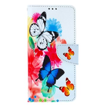 

TopQ Pouzdro Xiaomi Redmi Note 13 Pro knížkové Barevné s motýlky 130171