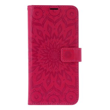 

TopQ Pouzdro Samsung A16 knížkové Mandala tmavě růžová 132950