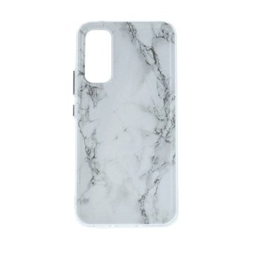 

TopQ Kryt STYLE Samsung A34 pevný Mramor bílý 134117