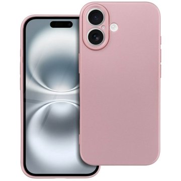 

TopQ Kryt Metallic iPhone 16 růžový 134124