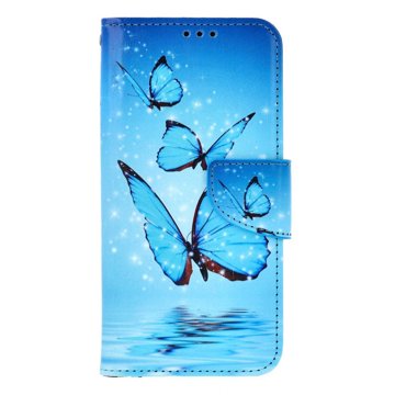 

TopQ Pouzdro Samsung A15 knížkové Modří motýlci 132163