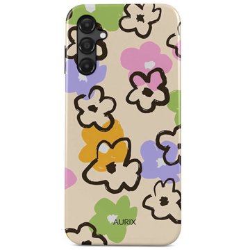 

TopQ Kryt AURIX Samsung A16 pevný Flower Drawing 133574
