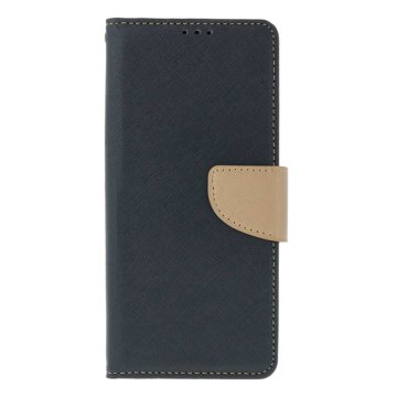 

TopQ Pouzdro Xiaomi Redmi 14C knížkové černo-zlaté 132353