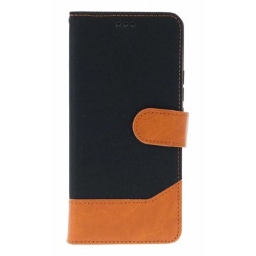 

TopQ Pouzdro Jeans Xiaomi Redmi Note 14 Pro+ 5G knížkové černé 136351