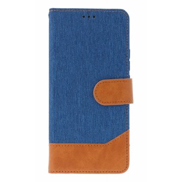 

TopQ Pouzdro Jeans Xiaomi Redmi Note 14 Pro+ 5G knížkové modré 136357