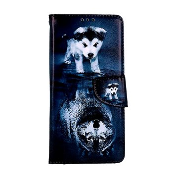 

TopQ Pouzdro Xiaomi Redmi 13C 5G knížkové Odraz vlka 125701