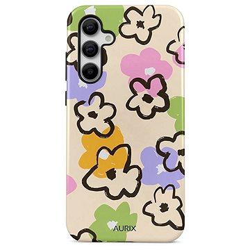 

TopQ AURIX Samsung A55 pevný Flower Drawing 126970