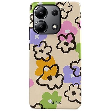 

TopQ AURIX Xiaomi Redmi Note 13 pevný Flower Drawing 127173