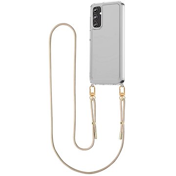 

TopQ Esthetique Samsung A15 s béžovou šňůrkou průhledný 126521