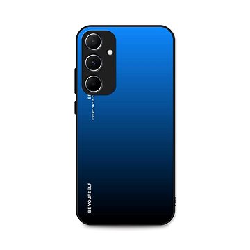 

TopQ LUXURY Samsung A55 pevný duhový modrý 126484