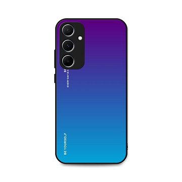 

TopQ LUXURY Samsung A55 pevný duhový purpurový 126482