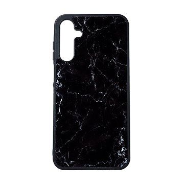 

TopQ Marble Samsung A15 pevný Smoky Black 128706