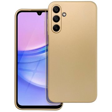 

TopQ Metallic Samsung A15 zlatý 126995