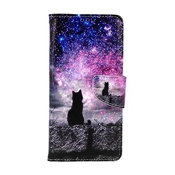 

TopQ Samsung A55 knížkové Hvězdná obloha 126440