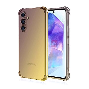 

TopQ Samsung A55 Shock duhový purpurovo-žlutý 126546