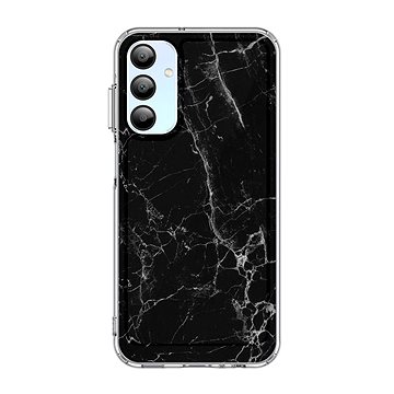 

TopQ STYLE Samsung A15 pevný Mramor černý 128681