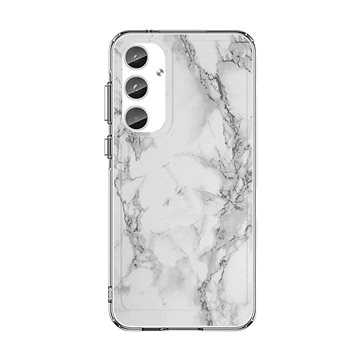 

TopQ STYLE Samsung A55 pevný Mramor bílý 126460