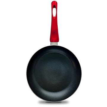 

KITCHISIMO Pánev 28 cm červená ind., nepřilnavý povrch
