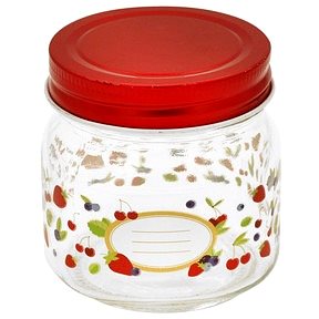 

TORO Sklenice zavařovací ovoce 250 ml + víčko
