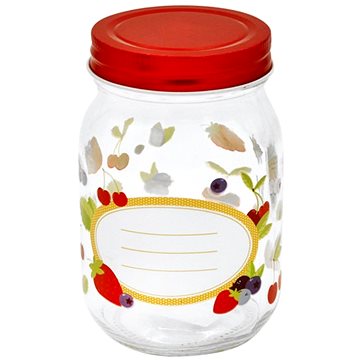 

TORO Sklenice zavařovací ovoce 500 ml + víčko