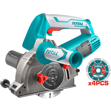 

Total Fréza drážkovací, 1500 W, 125 mm, industrial