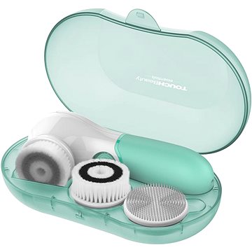 

TOUCHBeauty 14838 Čistící kartáč na pleť 3v1 zelený
