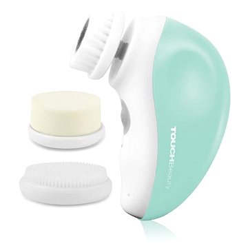 

TOUCHBeauty 1387A Čistící kartáč na pleť 3v1 zelený