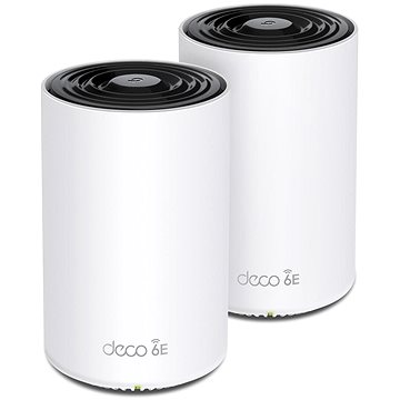 

TP-Link Deco XE75 Pro (2-pack), WiFi 6E mesh system, 2.5Gbit port