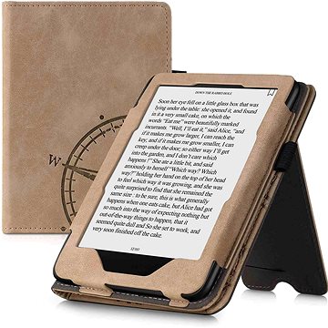 

KW Mobile - Navigational Compass - KW5626701 - Pouzdro pro Amazon Kindle Paperwhite 4 (2018) - hnědé
