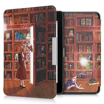 

KW Mobile - Magical Library - KW4664447 - Pouzdro pro Amazon Kindle Paperwhite 4 (2018) - vícebarevn