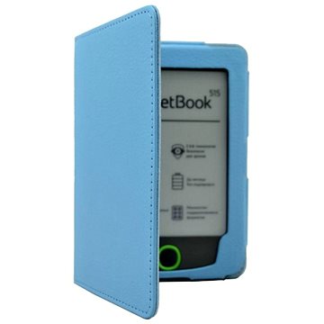 Pocketbook 515 Mini FORTRESS FT137 světle modré pouzdro - magnet - Pouzdro na čtečku knih
