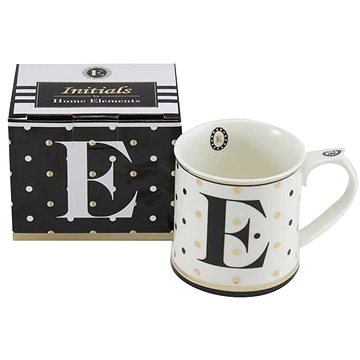 

HOME ELEMENTS Porcelánový hrnek - Písmeno E