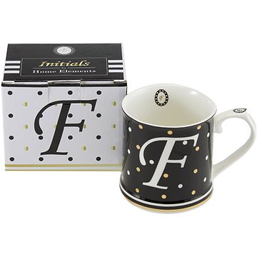 

HOME ELEMENTS Porcelánový hrnek - Písmeno F